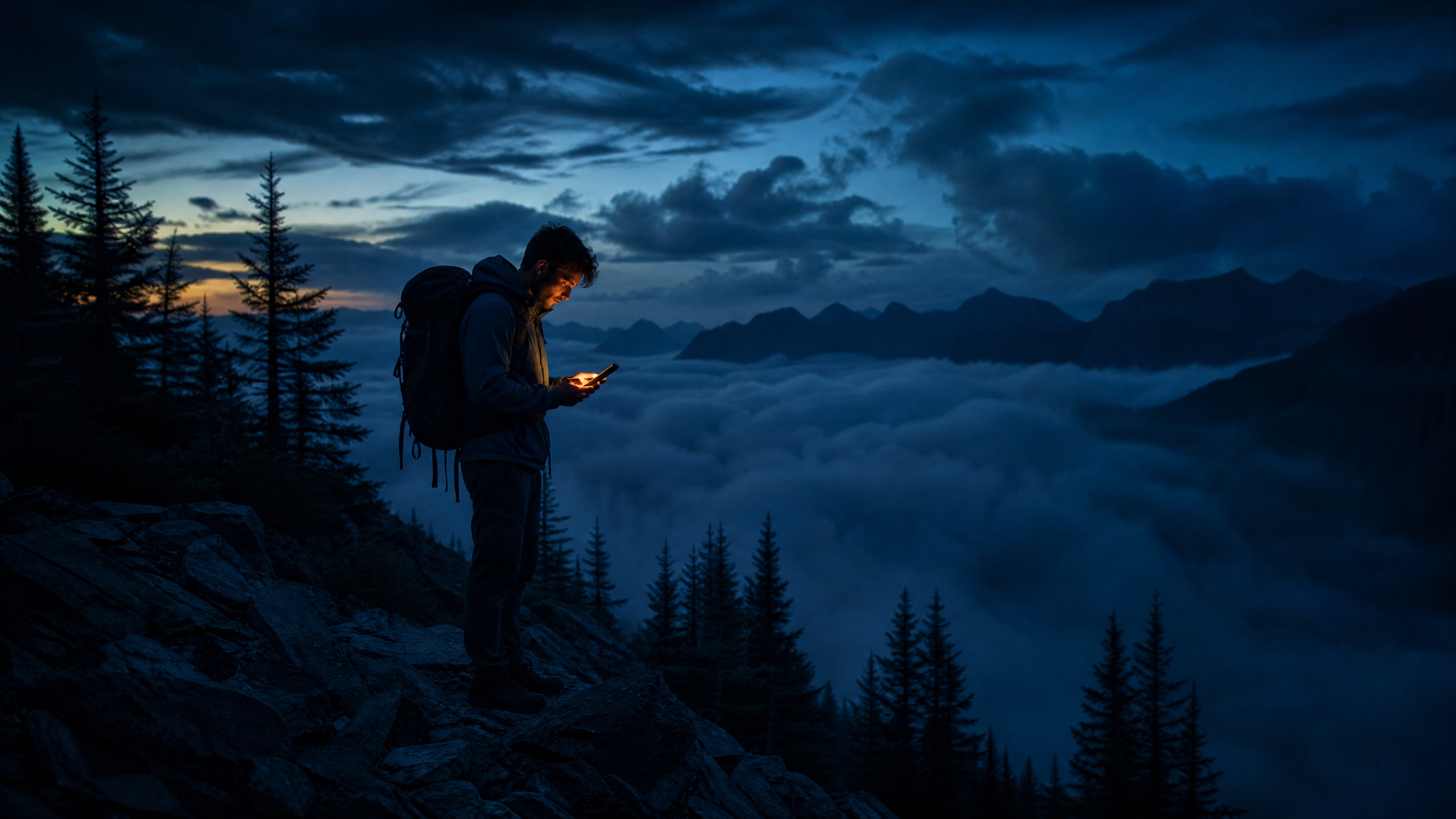 Wanderer im Nebel